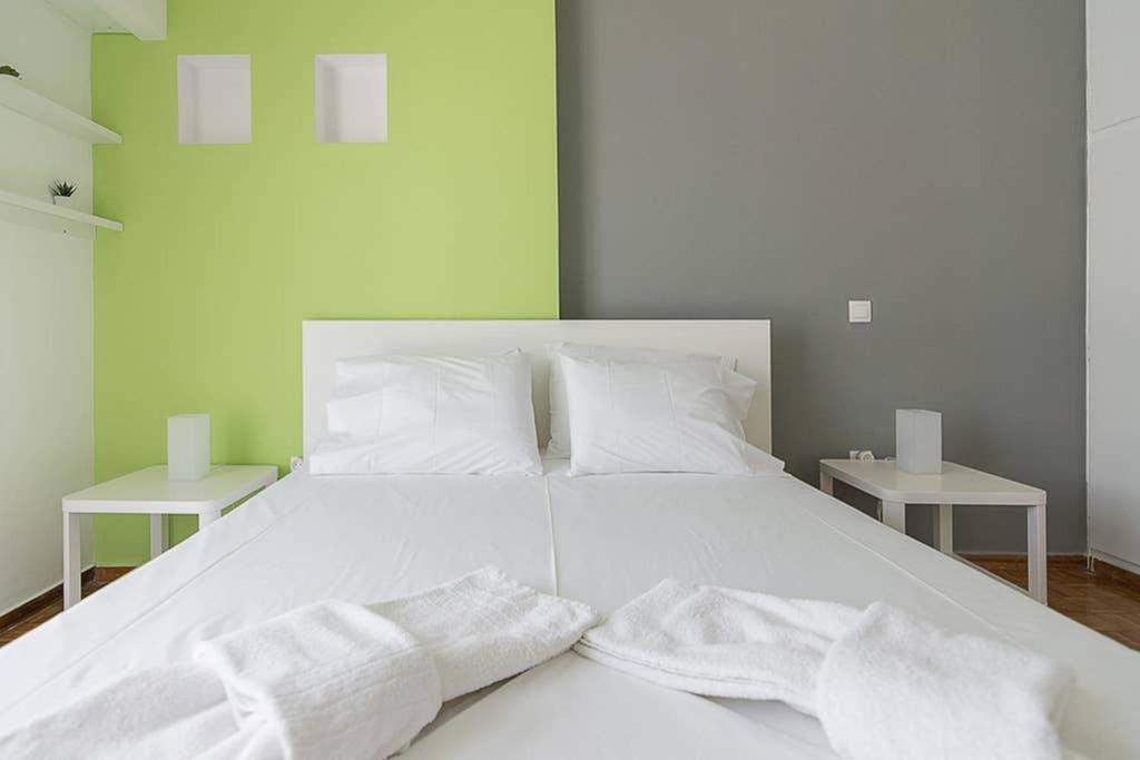 Brand New Stylish 2 Bedroom Apartment Athén Kültér fotó