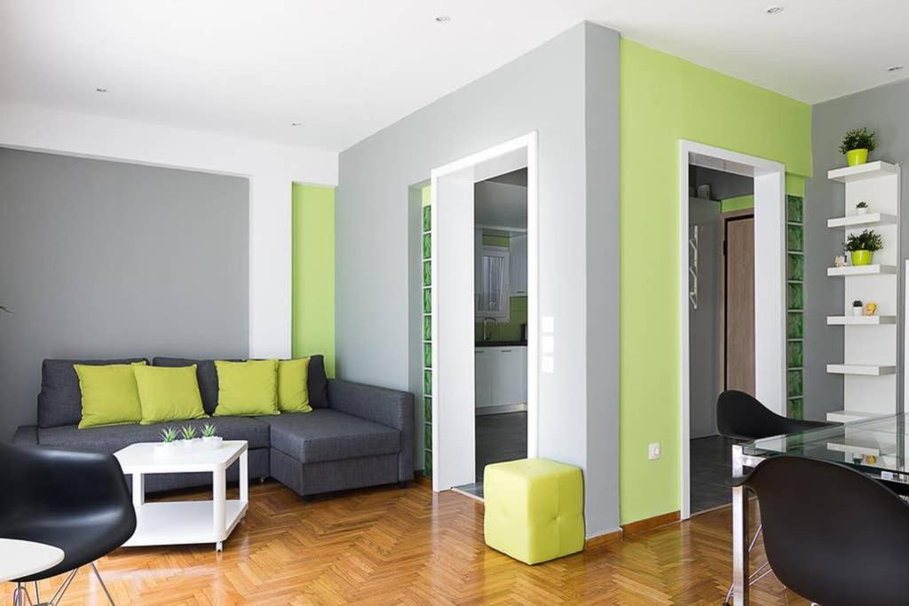 Brand New Stylish 2 Bedroom Apartment Athén Kültér fotó