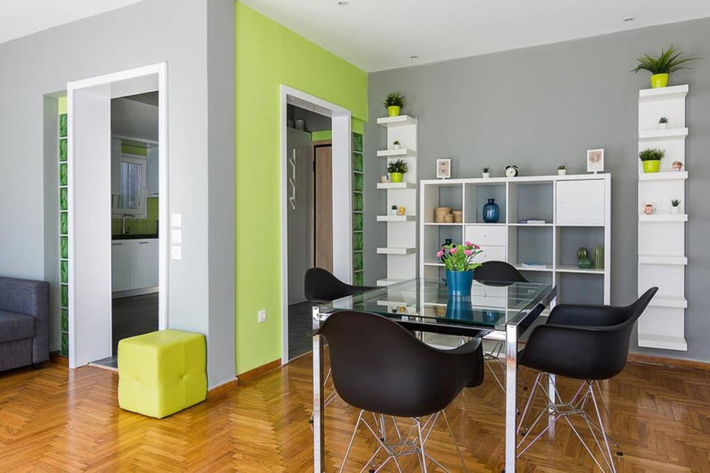 Brand New Stylish 2 Bedroom Apartment Athén Kültér fotó